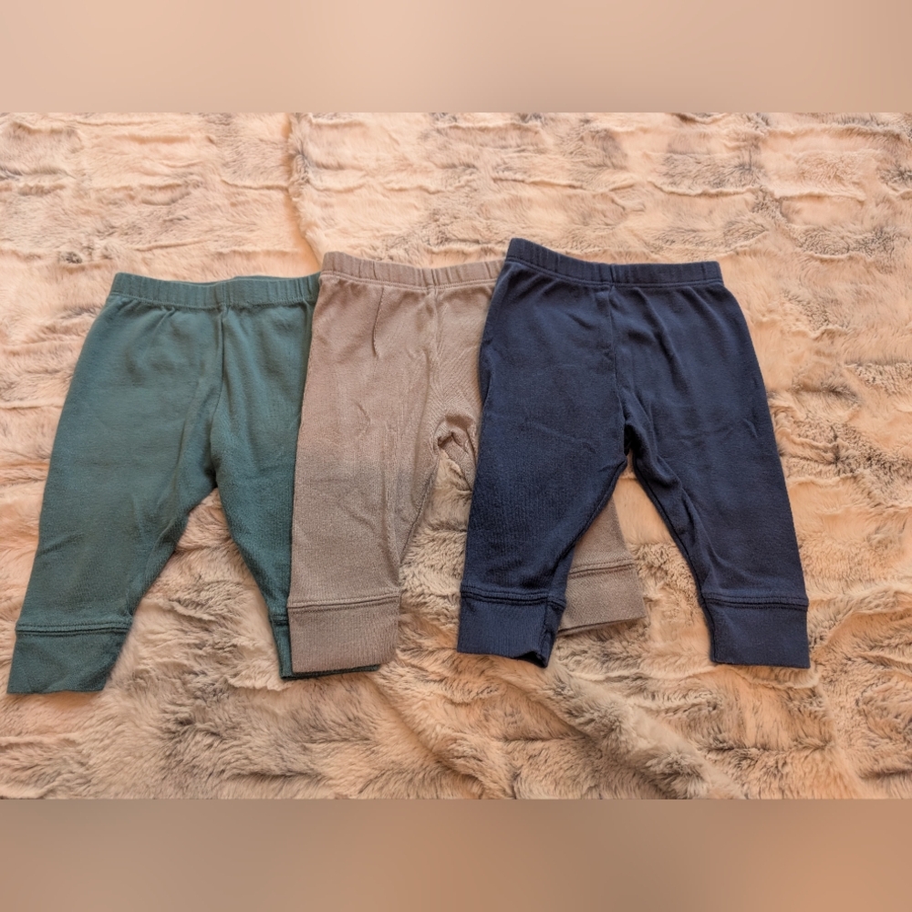 Cloud Island 0-3 Month Baby Leggings